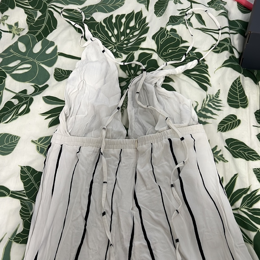 Faithful the brand striped shutterbabe tilbury jumpsuit size small - Picture 6 of 7